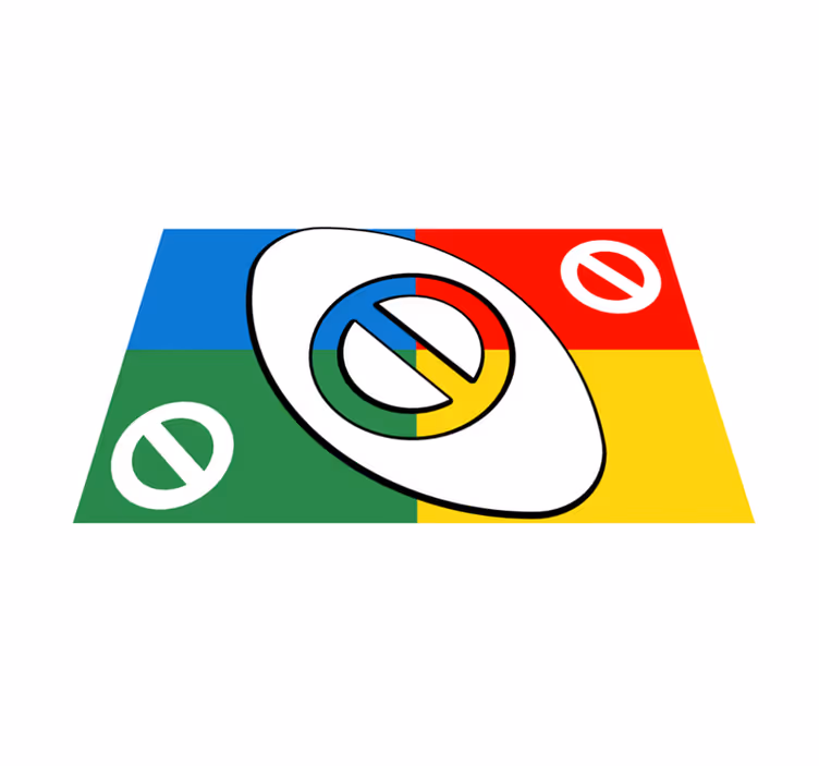 Moderní prostírání abstraktní barevné tvary - TenStickers