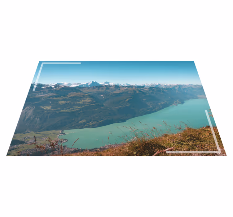 Horská krajina estetické originální prostírání - TenStickers
