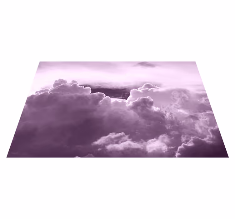 Prostírání s texturami mračna v purpurové - TenStickers