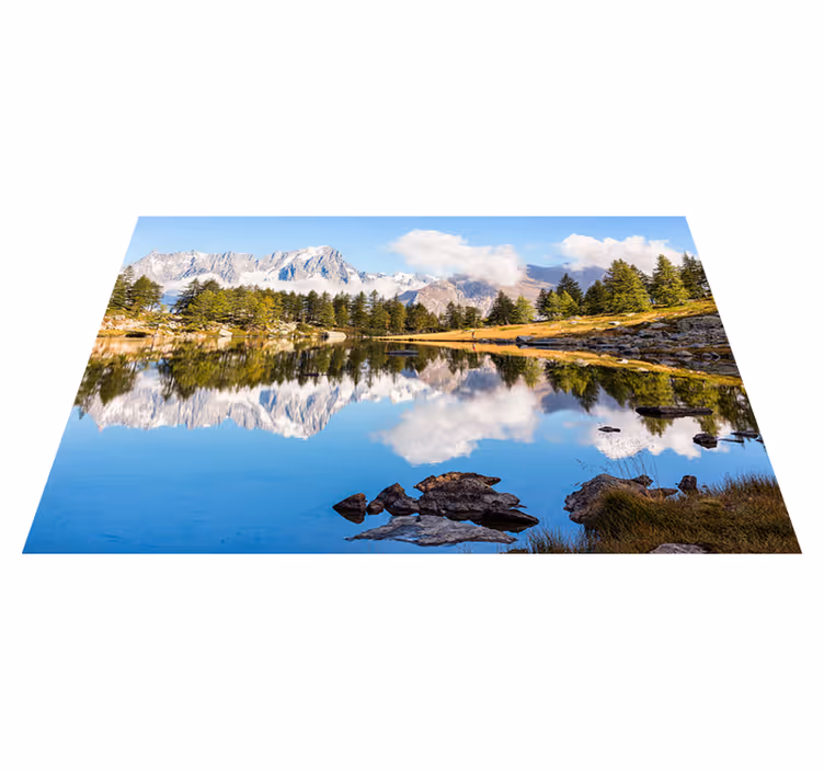 Barevná krajina originální prostírání - TenStickers
