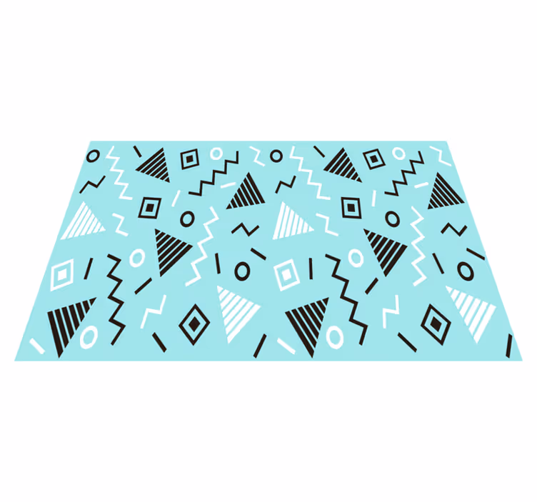 Moderní prostírání geometrické vzory - TenStickers
