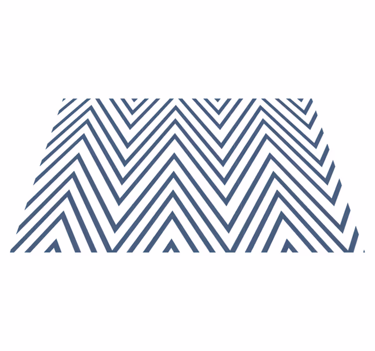 Moderní prostírání s elegantním chevron vzorem - TenStickers