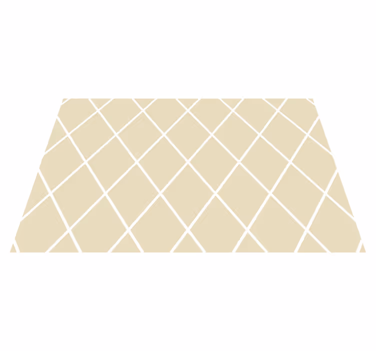 Prostírání s texturami v geometrickém diagonálním vzoru - TenStickers