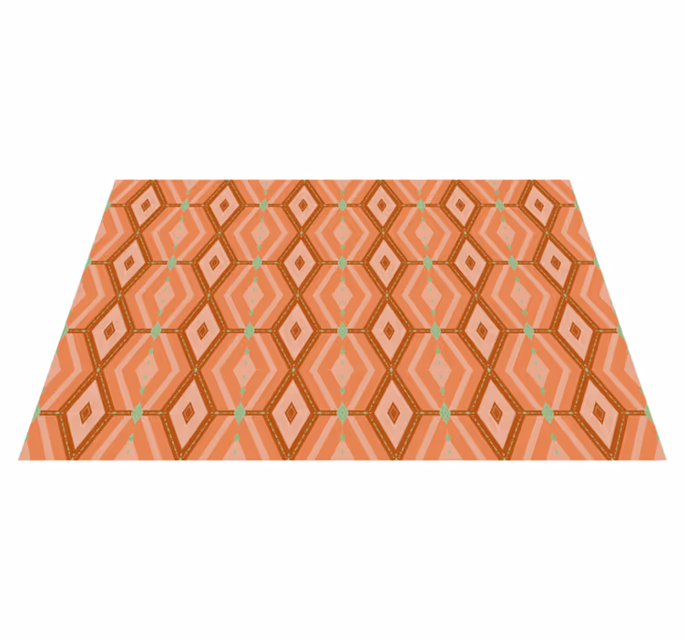 Prostírání s texturami geometrický hexagonální vzor - TenStickers
