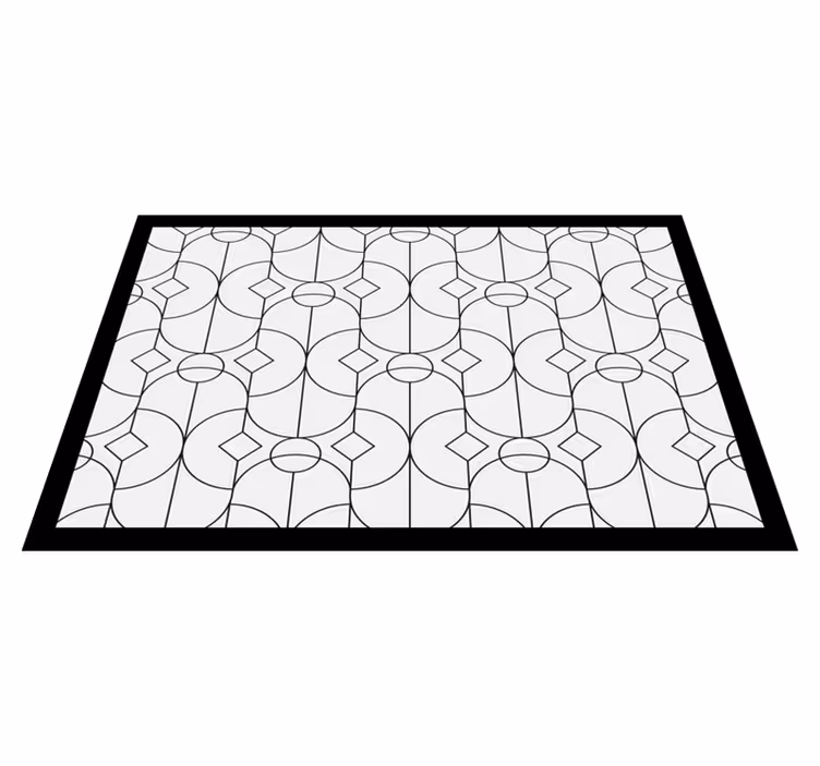 Moderní prostírání geometrického vzoru - TenStickers