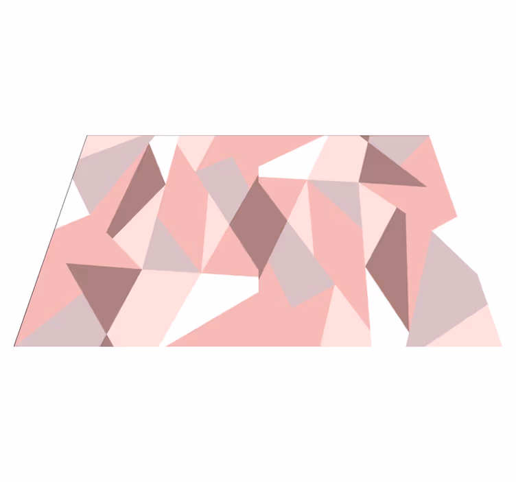 Pozadí geometrických tvarů moderní prostírání - TenStickers