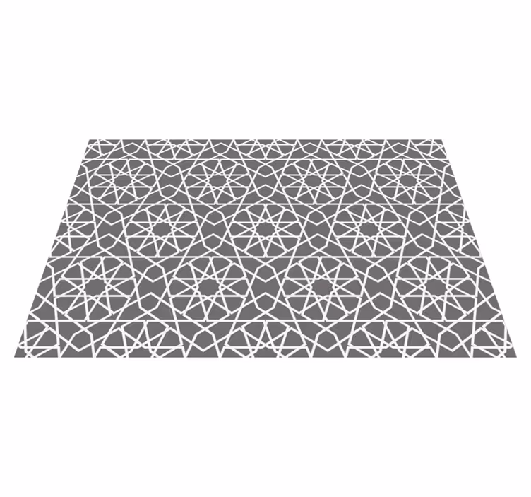 Prostírání s texturami geometrický vzor obdélník - TenStickers