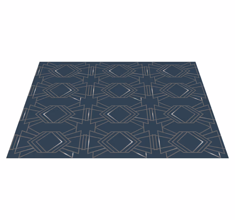 Moderní prostírání s elegantními geometrickými prvky - TenStickers