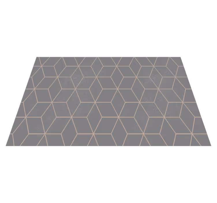 Prostírání s texturami hexagonální vzor - TenStickers