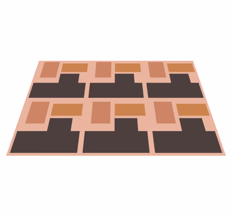 Moderní prostírání abstraktní geometrické uspořádání - TenStickers