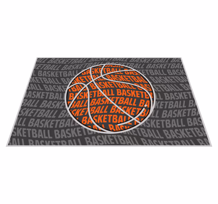 Originální prostírání na basketbalový míč - TenStickers