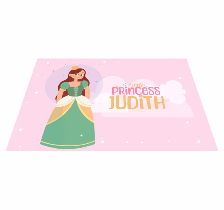 Malá princeznaMalá princezna Prostírání se jménem - TenStickers