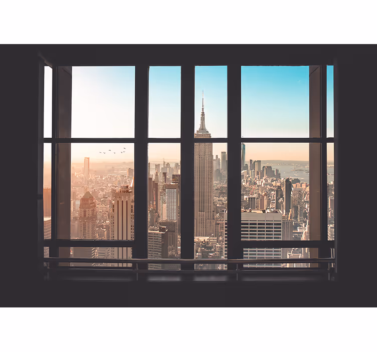 Panorama města New York fototapeta - TenStickers