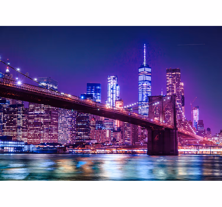 Fototapeta noční noční york - TenStickers