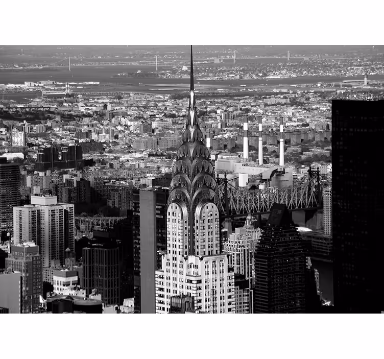 Empire state building new york wall wall - TenStickers