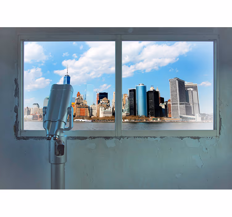 Vyhlídka fototapeta new york city - TenStickers
