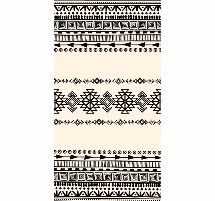Africký styl fototapeta kmenová cesta - TenStickers