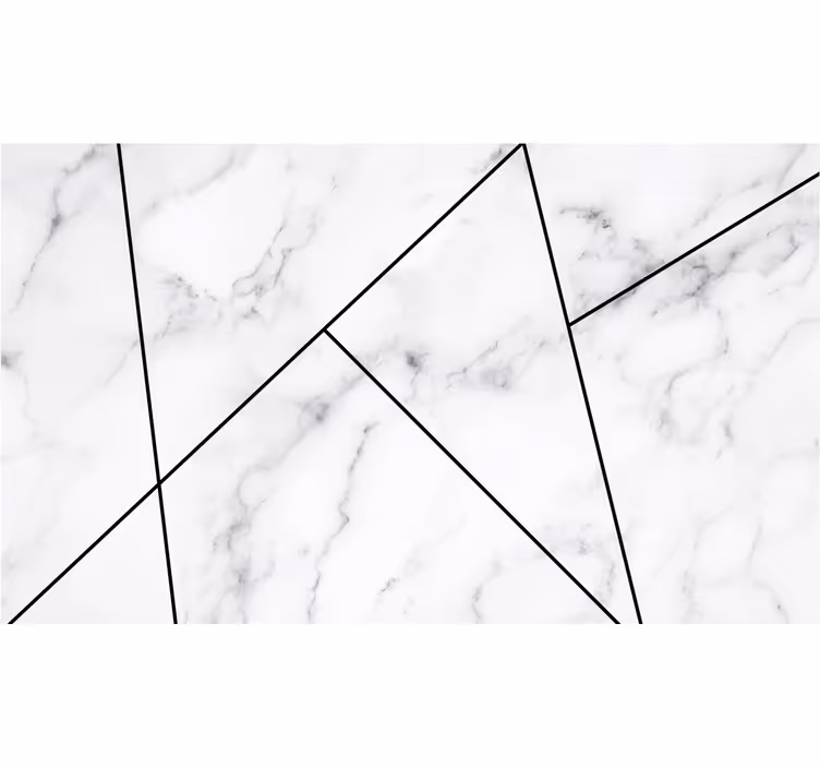 Kuchyňská fototapeta elegantní bílý mramor - TenStickers