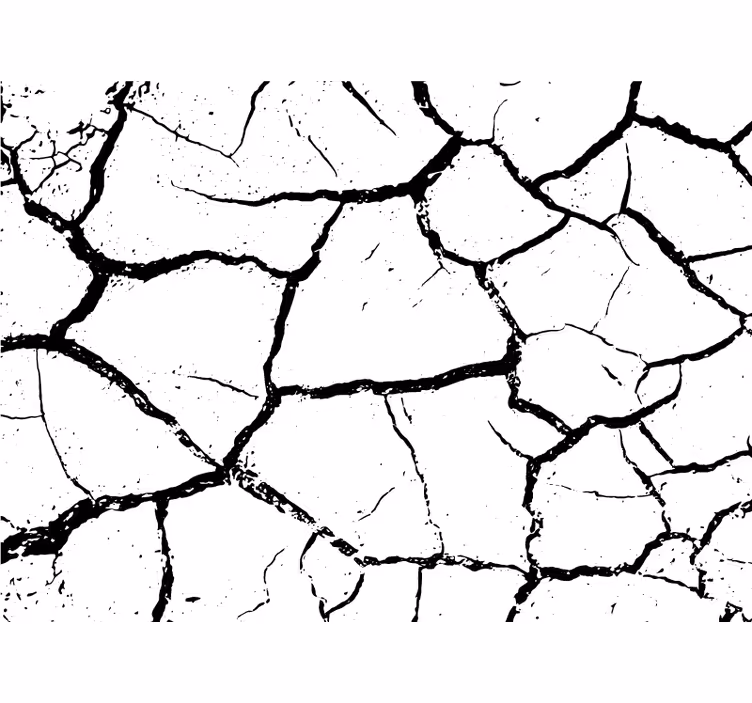 Bílá fototapeta opotřebovaný beton - TenStickers