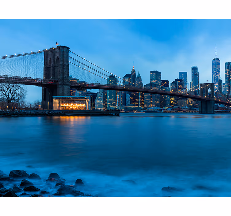 Manhattan pohled fototapeta new york - TenStickers