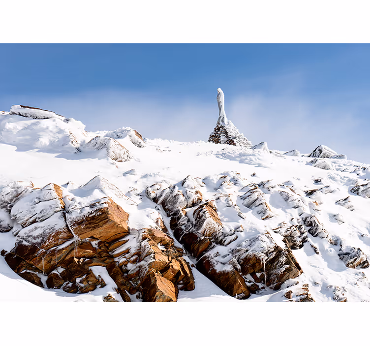 Zasněžená sierra nevada hory fototapeta - TenStickers