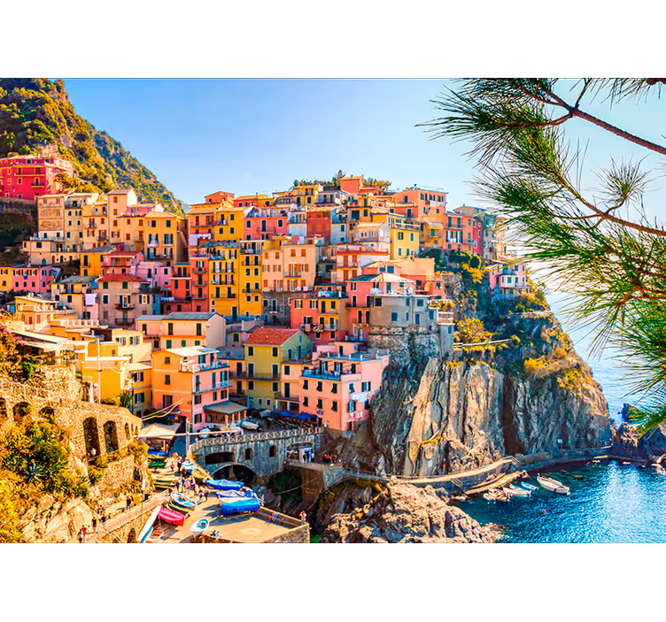 Fototapeta italského pobřeží pro vás - TenStickers