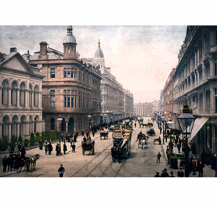 Fototapeta belfast city photo - TenStickers