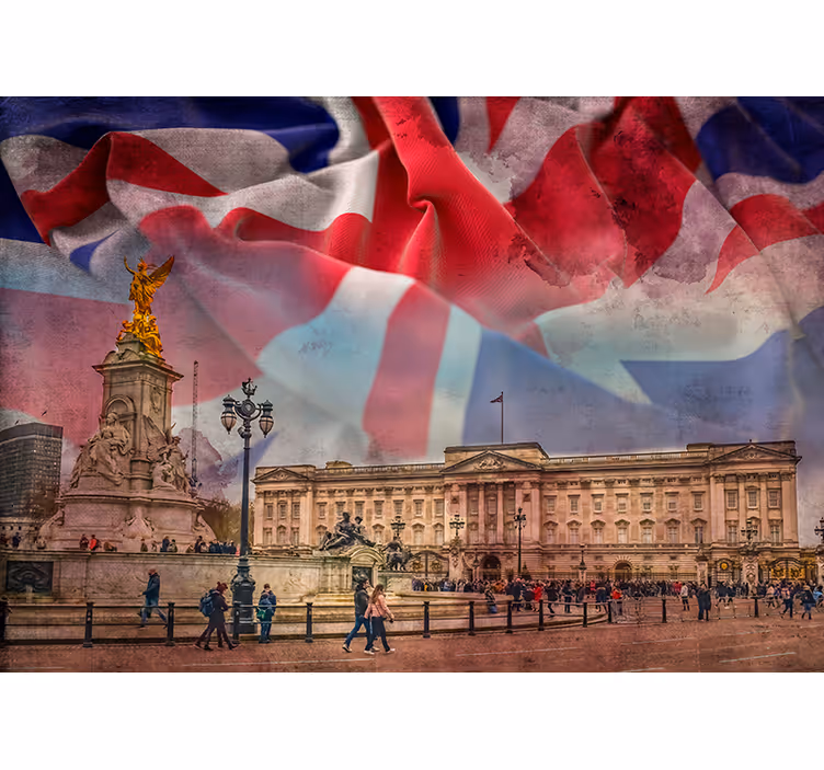 Fototapeta buckinghamský palác v londýně - TenStickers