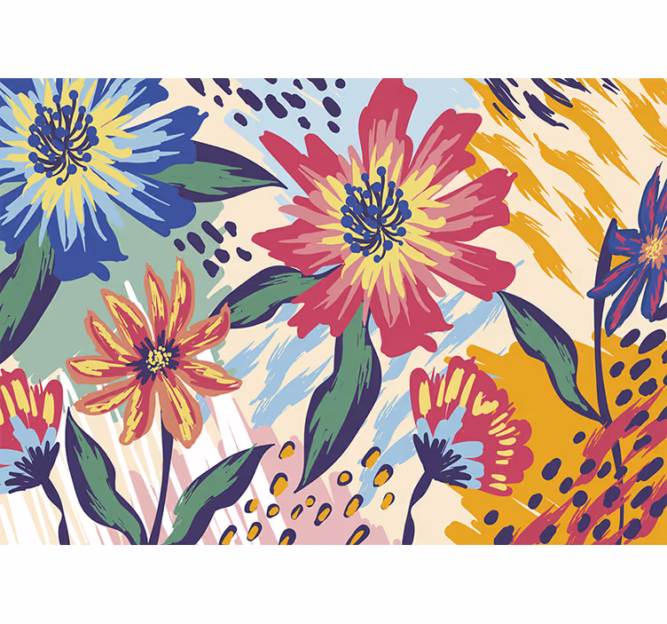 Van gogh květiny klasické umění fototapeta - TenStickers