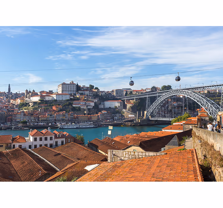 Fototapeta porto panorama - TenStickers