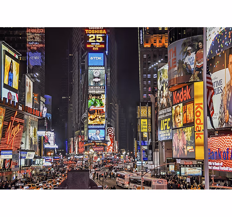 Times square new york fototapeta - TenStickers