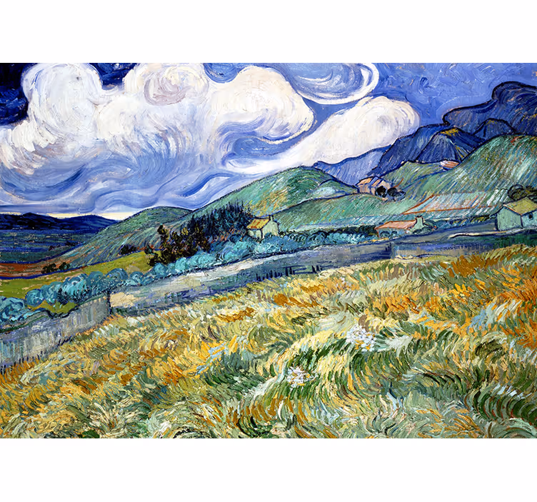 Umělecká van gogh iris klasické umění fototapeta - TenStickers