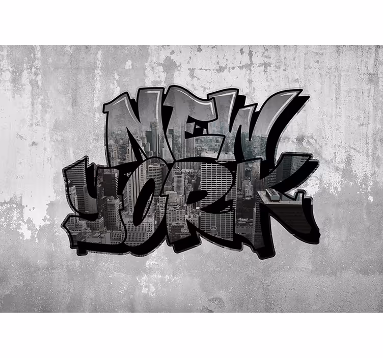 Fototapeta s výhledem na město v new yorku - TenStickers