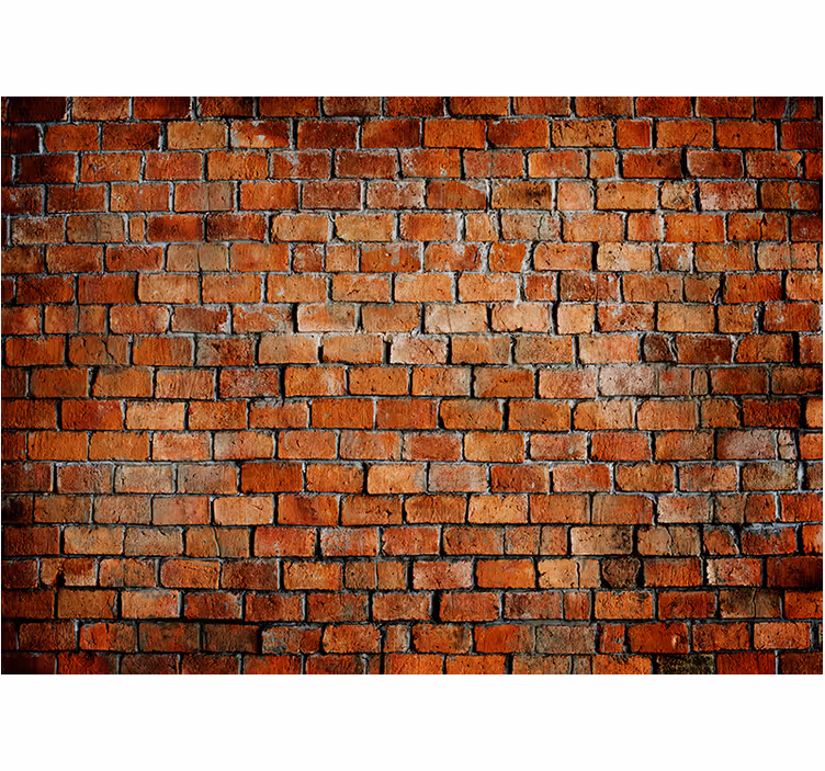 Fototapeta zvětralé cihlové cihly - TenStickers