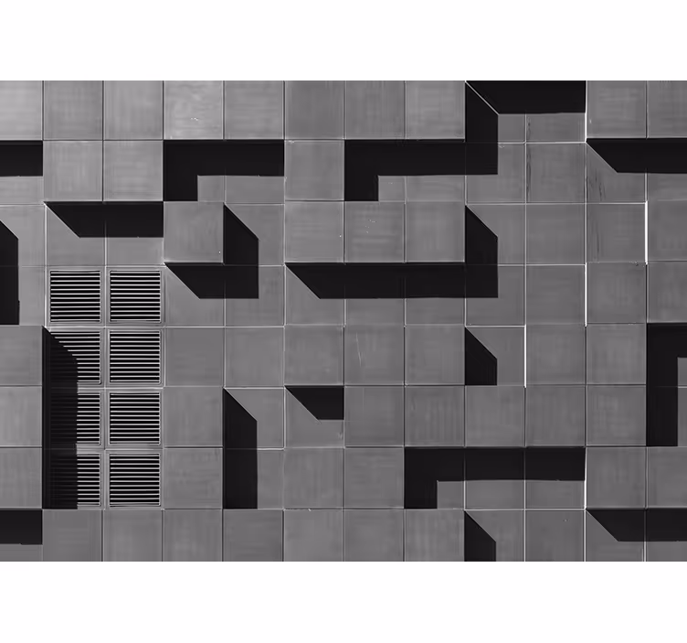 Geometrická hra stínů Textury a vzory fototapeta - TenStickers