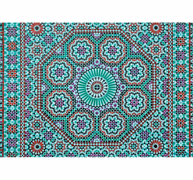 Fototapeta na textury a vzory s ozdobným geometrickým vzorem - TenStickers