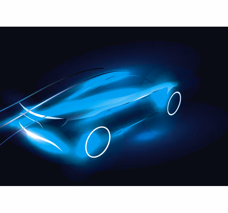 Fototapeta bolide skeleton car - TenStickers