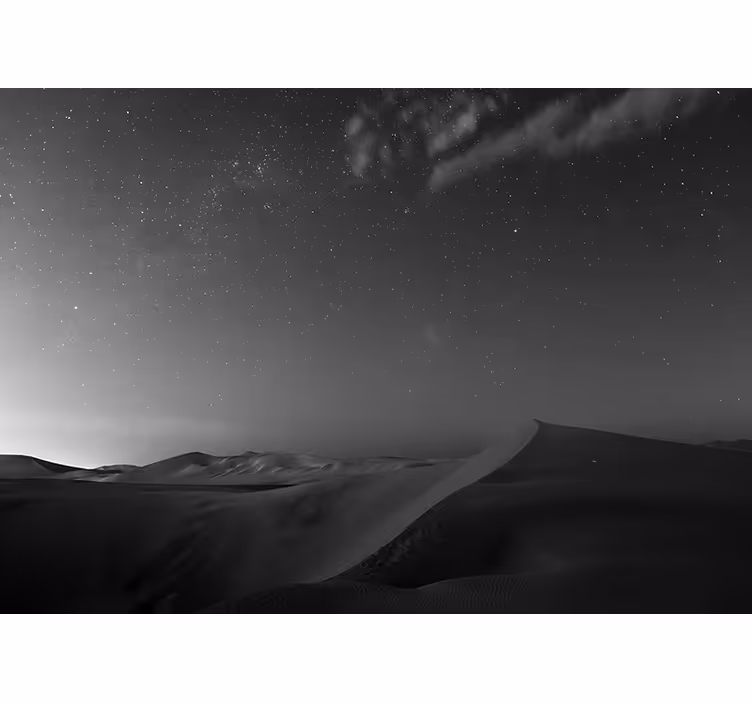 Fototapeta poušť atacama s hvězdami pouště - TenStickers
