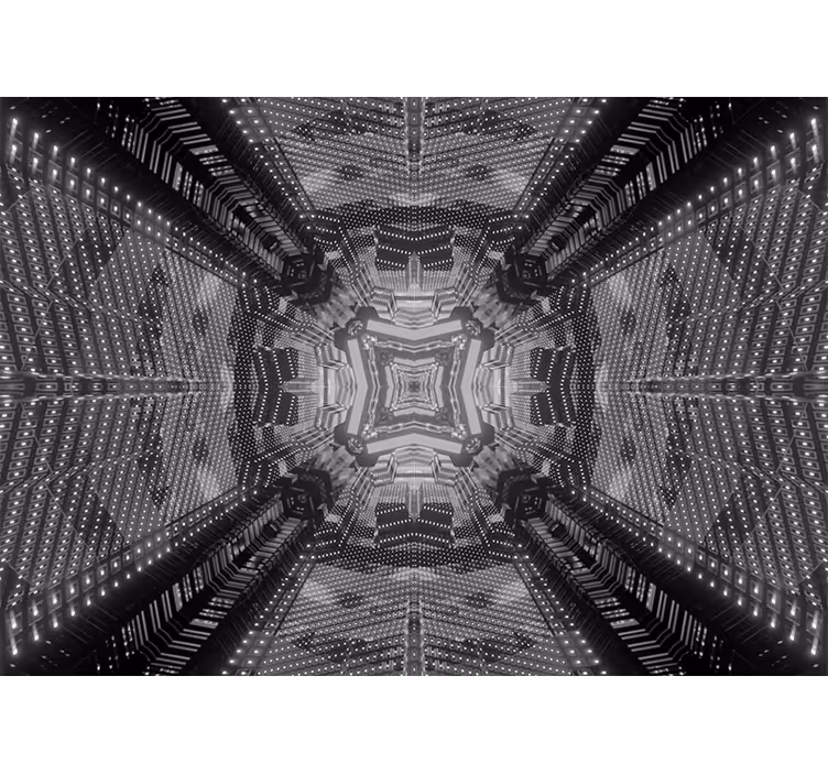 Abstraktní fototapeta složitých geometrických vzorů - TenStickers