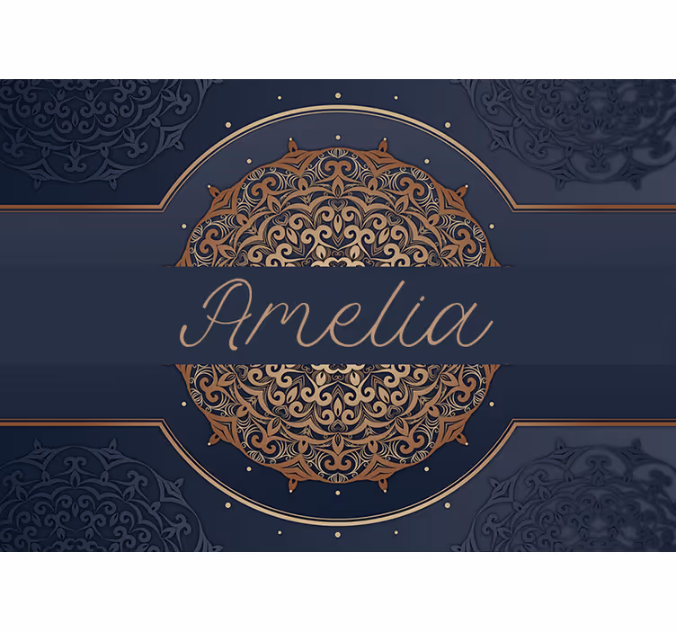 Mandala fototapeta s bohatým vzorovým designem - TenStickers