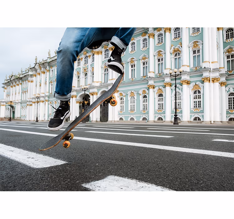 Fototapeta skate trik - TenStickers
