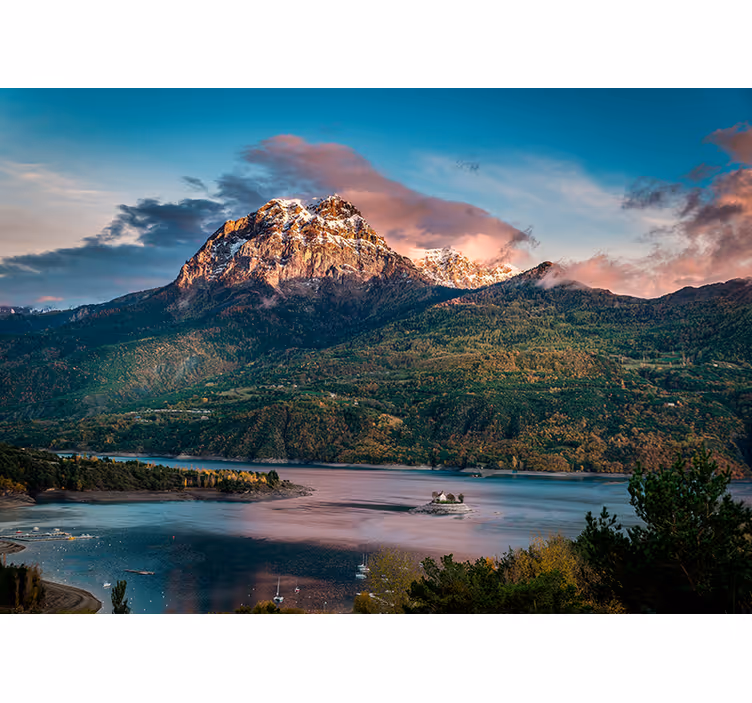 Fototapeta velká alpská krajina - TenStickers