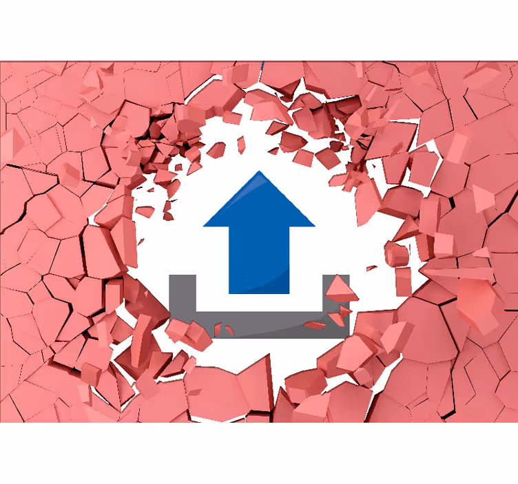 3d fototapeta prorážející zdi - TenStickers