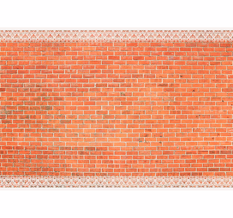 Rustikální pozadí Cihla fototapeta - TenStickers