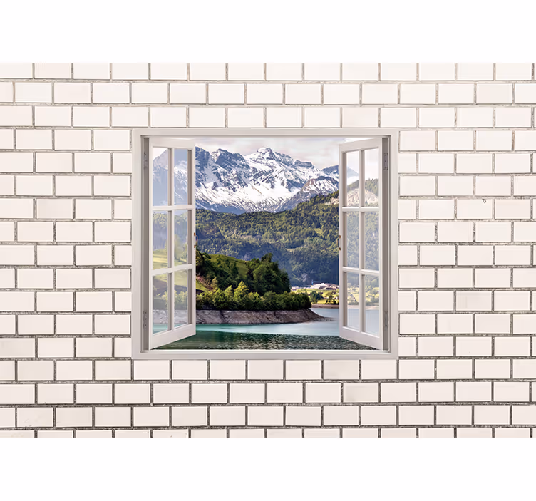 Fototapeta Únik do horského výhledu - TenStickers