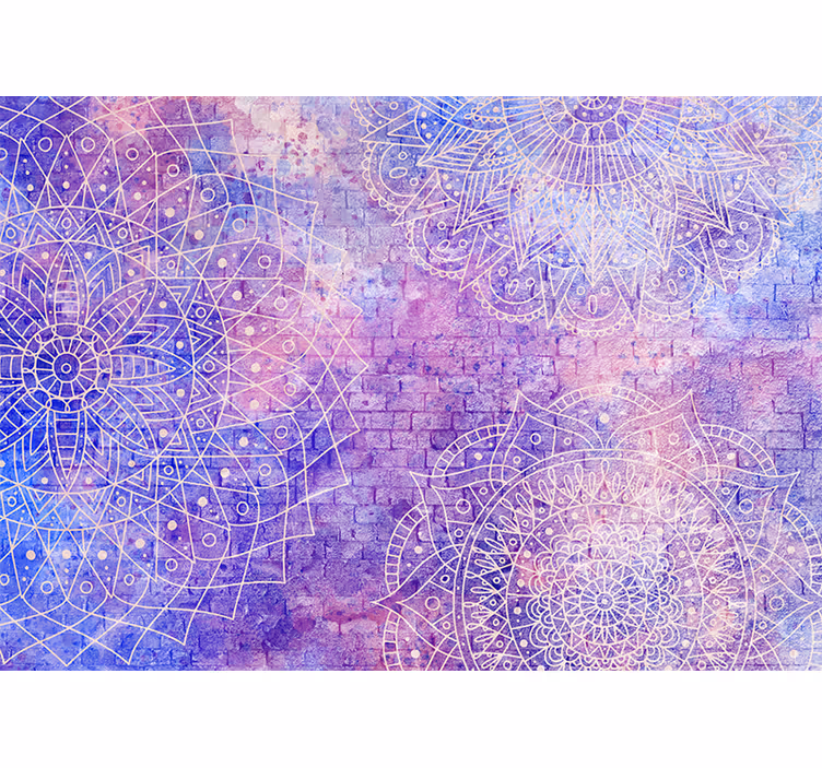 Mandala fototapeta složitými mandalovými vzory - TenStickers