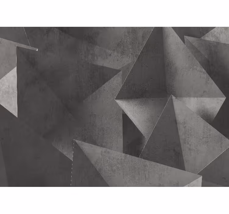 Abstraktní fototapeta s geometrickými tvary - TenStickers