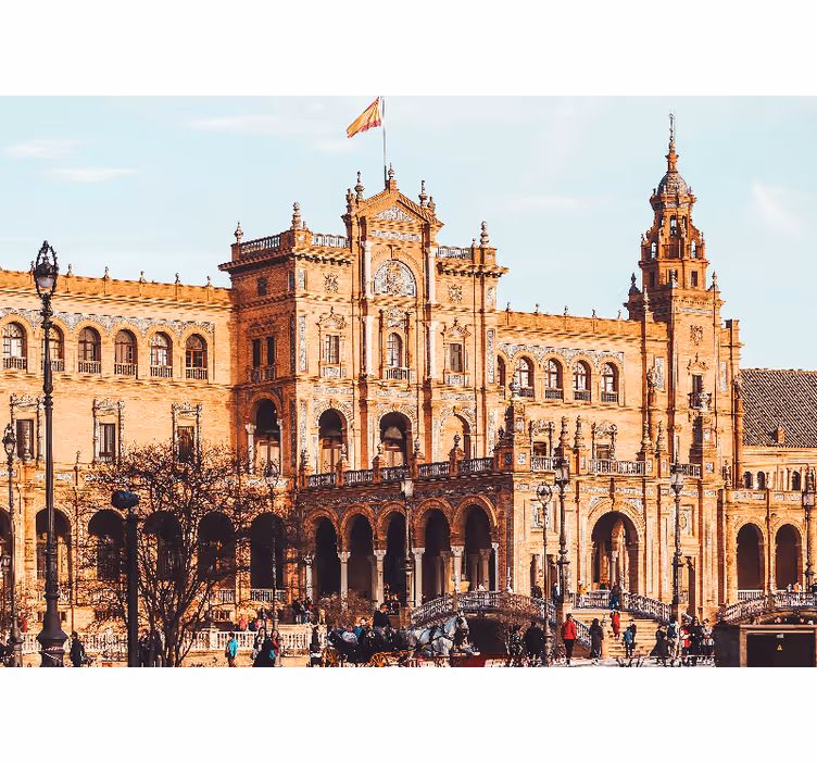 Fototapeta madrid historická španělská architektura - TenStickers