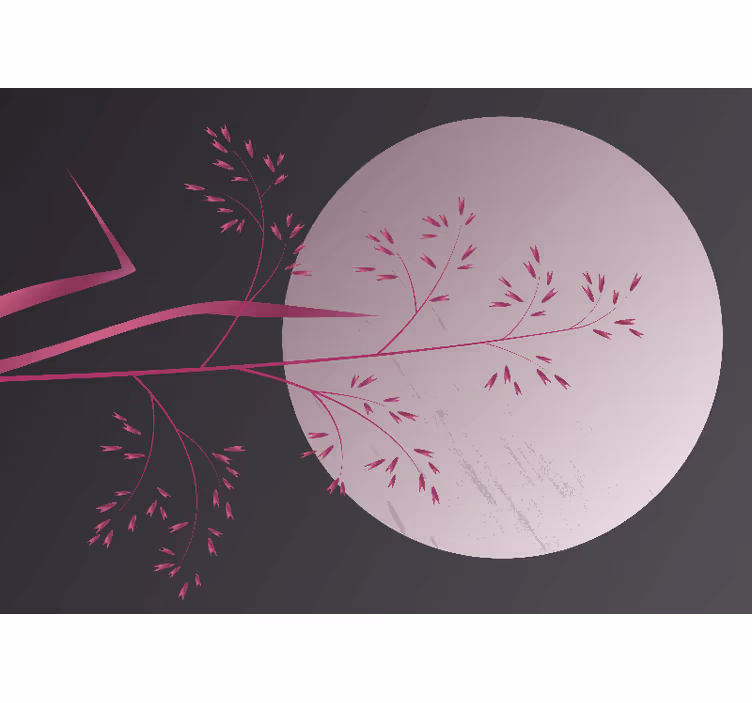Zen prostředí fototapeta s klidným botanickým motivem - TenStickers