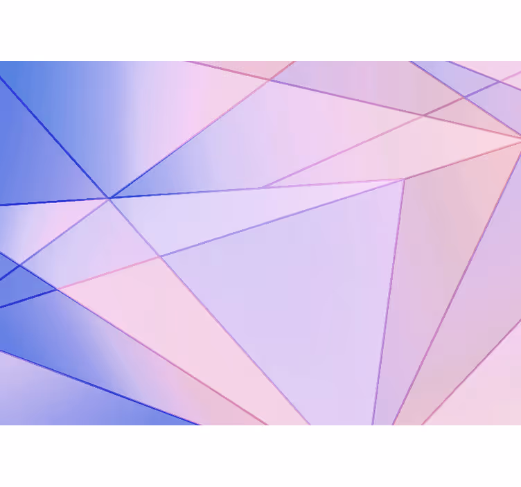 Abstraktní fototapeta hravé geometrické barvy - TenStickers